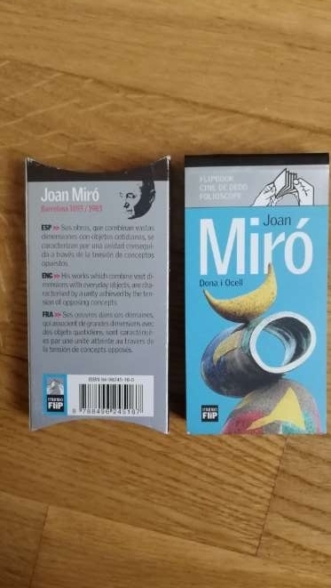 REGALO Flip book o Cine de dedo, de Mir 