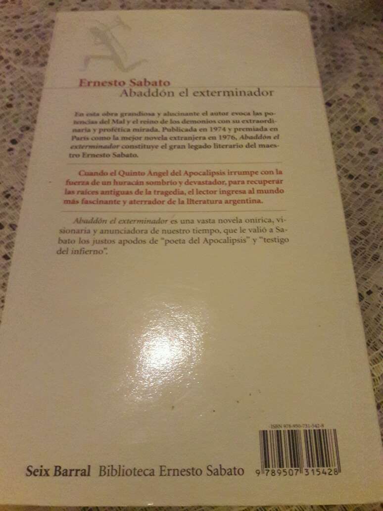 REGALO libro de Ernesto Sabato 3