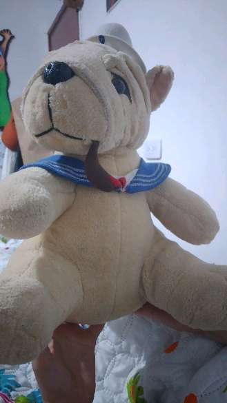 REGALO peluche perro marinero con pipa