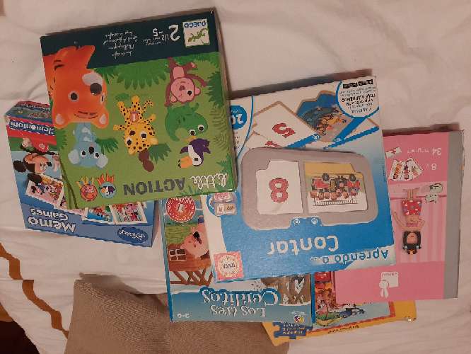 REGALO set de cuentos, puzzles y juegos ni@s de dos a cinco