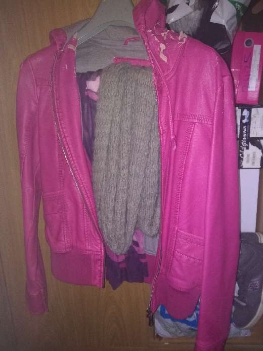 REGALO Chaqueta rosa talla M