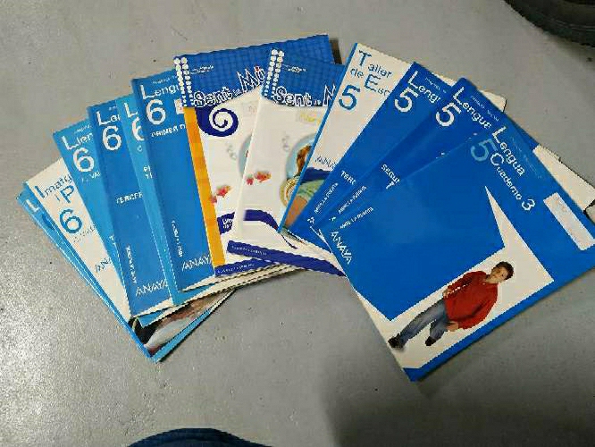 REGALO lote de libros de 5 y 6 primaria C. Valenciana 2