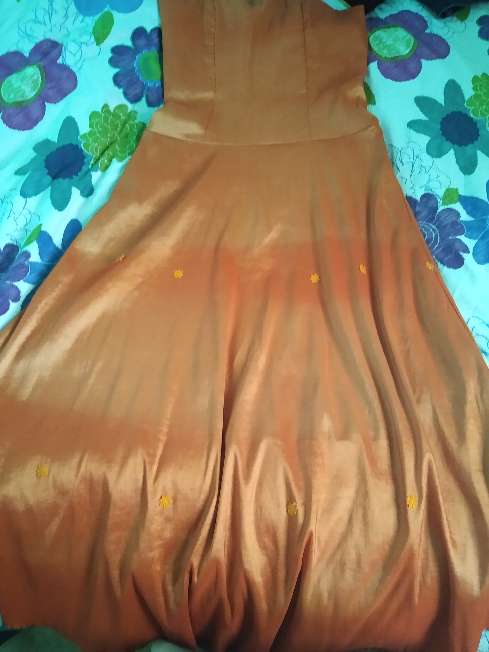 REGALO Vestido naranja talla S