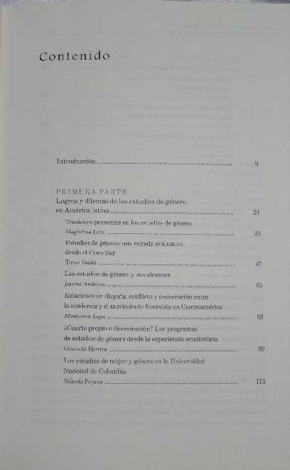 REGALO Libro: Gnero, mujeres y saberes en Amrica Latina. 2