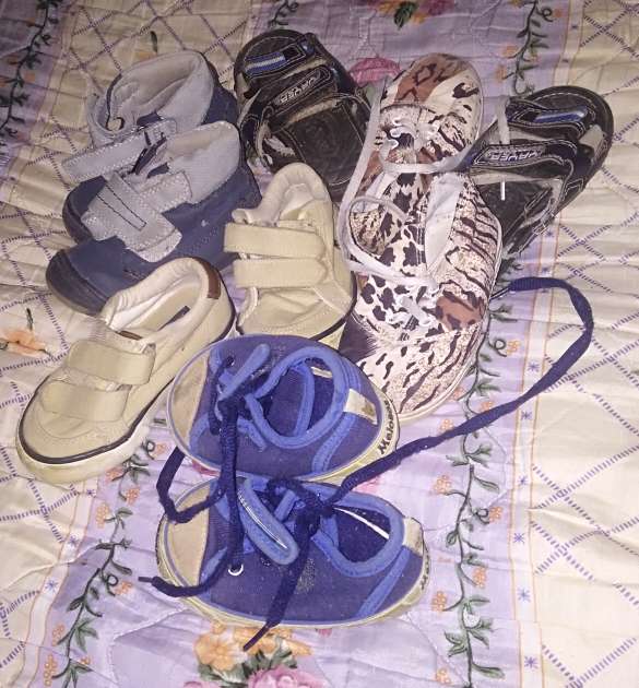 REGALO Zapatos de beb usados en buen estado 