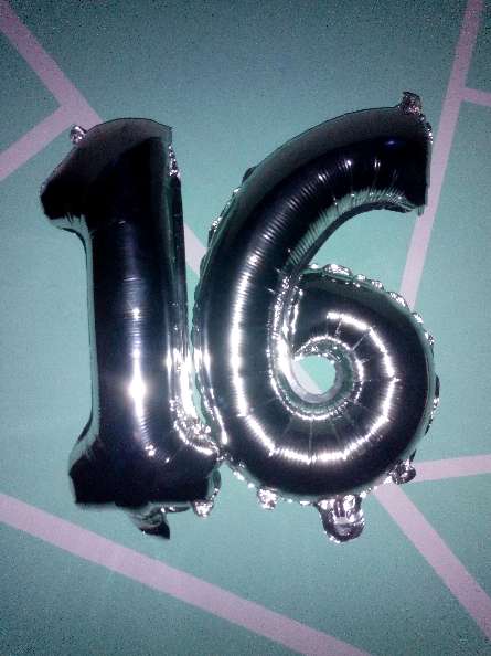 REGALO globos nmero 16