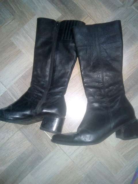 REGALO botas en cuero