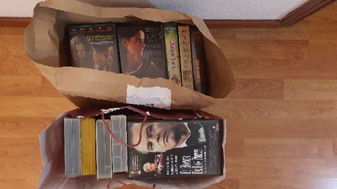 REGALO Lote de pelculas originales VHS