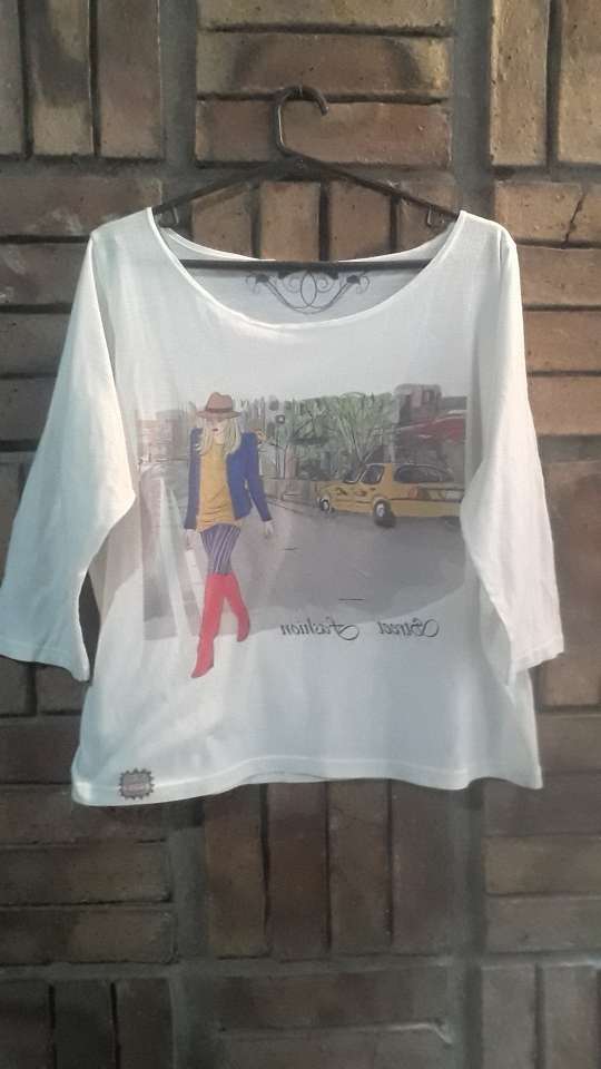 REGALO brusa 3/4 talle XL