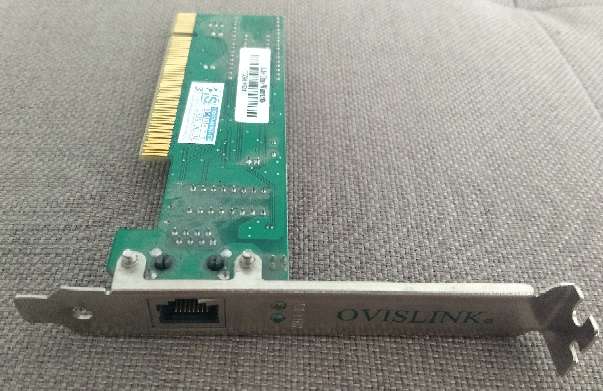 REGALO Tarjeta de red PCI LF-H50X (Ovislink) REGALO Tarjeta de red PCI LF-H50X (Ovislink)