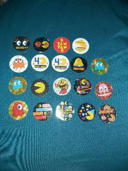 REGALO Tazos de Pac-Man  2