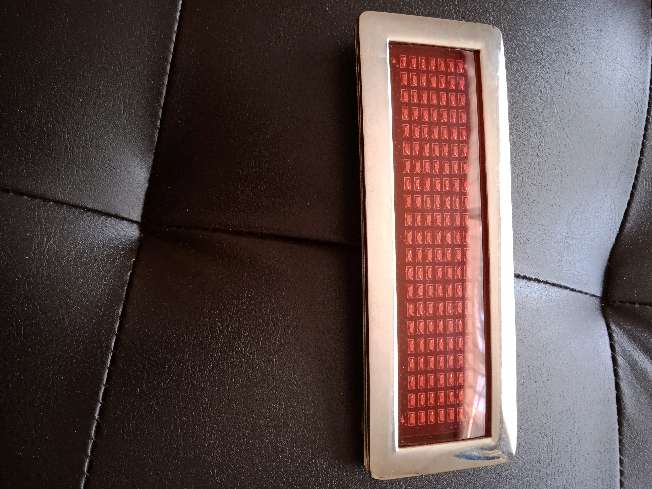 REGALO hebilla con led