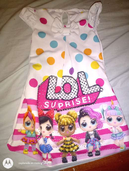 REGALO vestido de nia talla 2-4 y zapatos talla 25