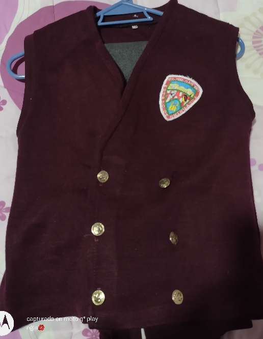 REGALO chaleco escolar talla 9 REGALO chaleco escolar talla 9