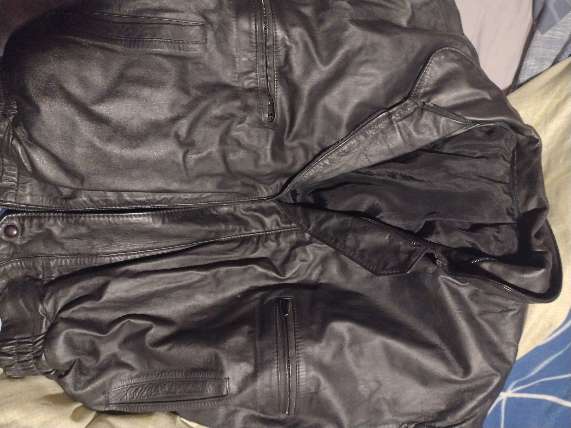 REGALO campera de cuero  2