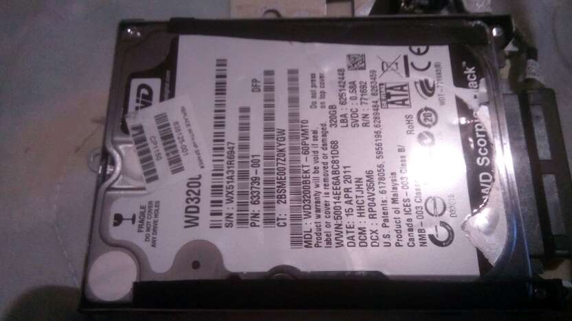 REGALO memoria un disco duro porttiles l hp 2