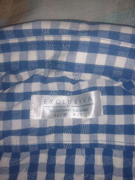 REGALO Camisa Azul Mangas Larga Hombre  2
