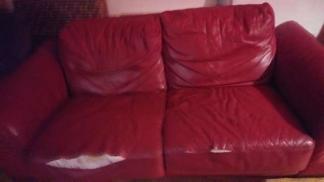 REGALO sof de cuero 2