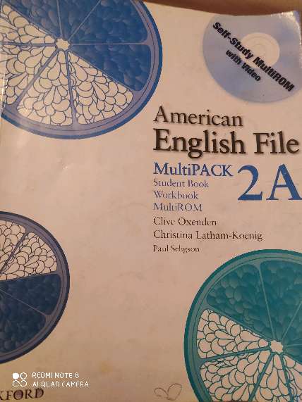 REGALO libro american English file 2 y 4 a 1