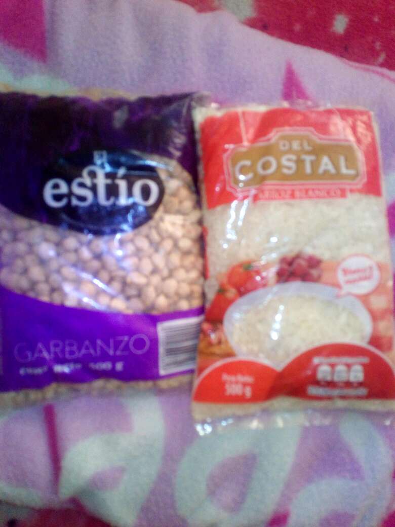 REGALO 1libra de arroz 1 libra de garbanzos REGALO 1libra de arroz 1 libra de garbanzos