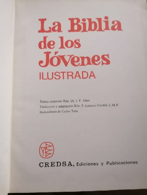 REGALO Biblia Ilustrada Juvenil  2