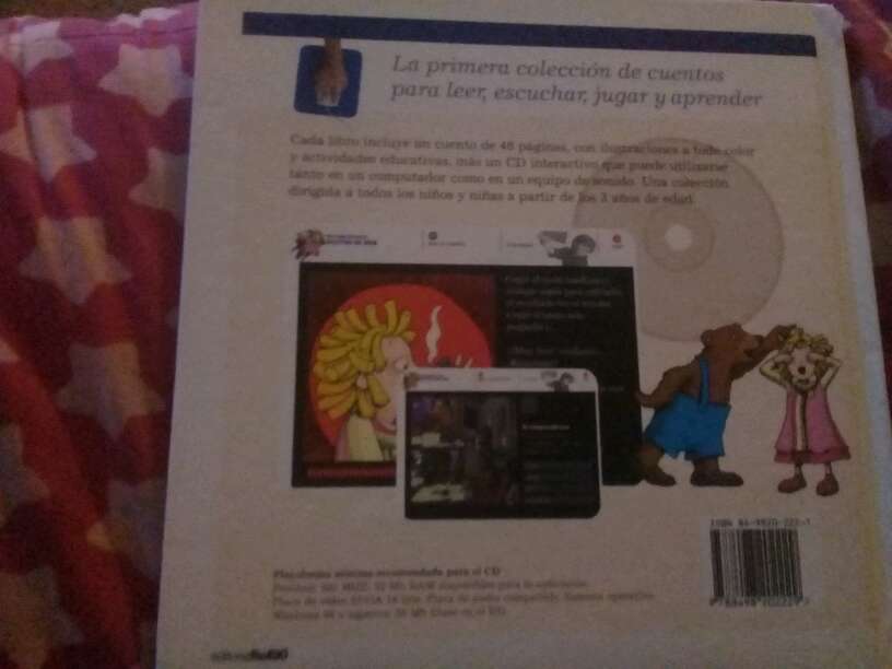 REGALO libro ricitos de oro con actividades y cd 2