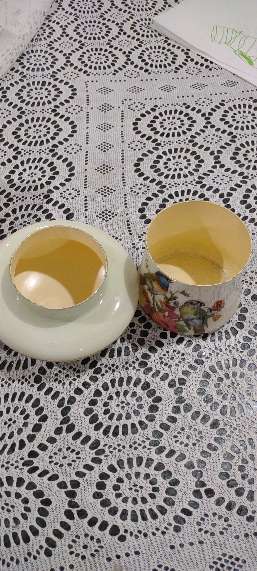 REGALO dulcero de vidrio con pajaritos 2