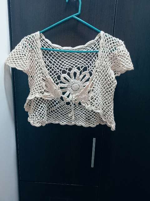 REGALO Chaleco de hilo, talla única REGALO Chaleco de hilo, talla única