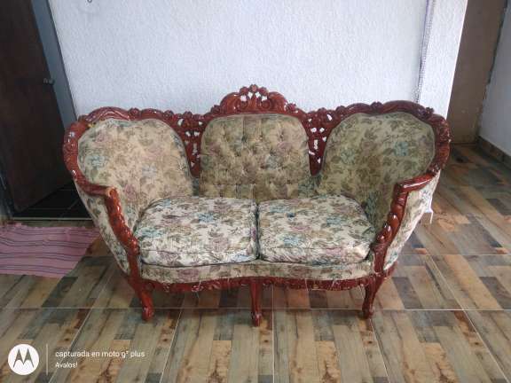 REGALO silln dos plazas tipo Luis xv 1