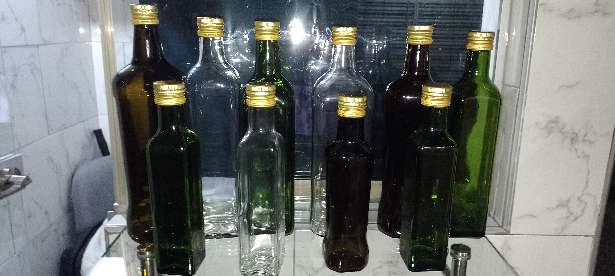 REGALO botellas de vidrio nuevas 1