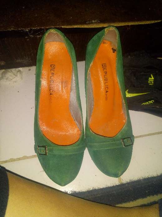 REGALO tacones verdes 