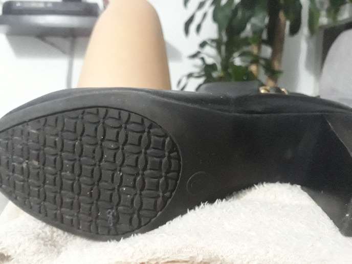 REGALO botas negras en buen estado  3