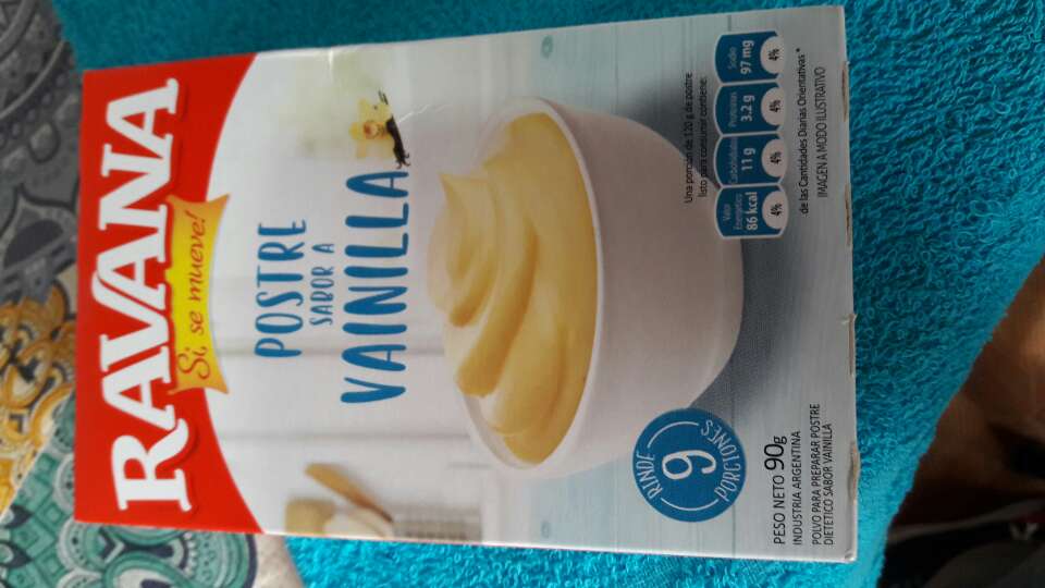 REGALO postre de vainilla REGALO postre de vainilla