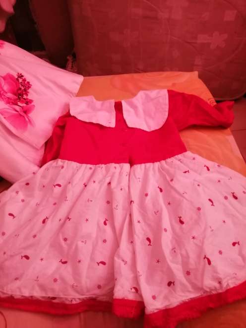 REGALO Vestido para nia de un ao