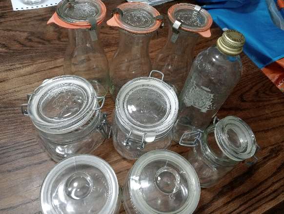 REGALO Botes de cristal 2