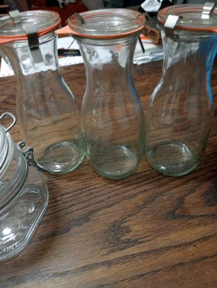 REGALO Botes de cristal 3