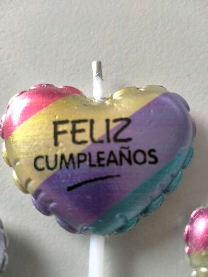 REGALO velas de feliz cumpleaos  2