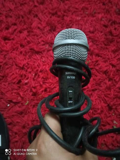 REGALO micrófono Shure sv100 REGALO micrófono Shure sv100