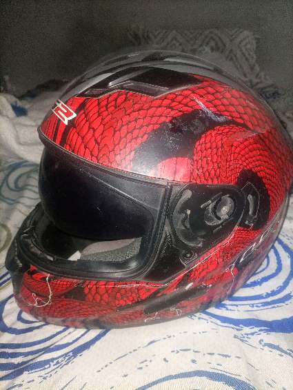 REGALO casco ls2 usado 2