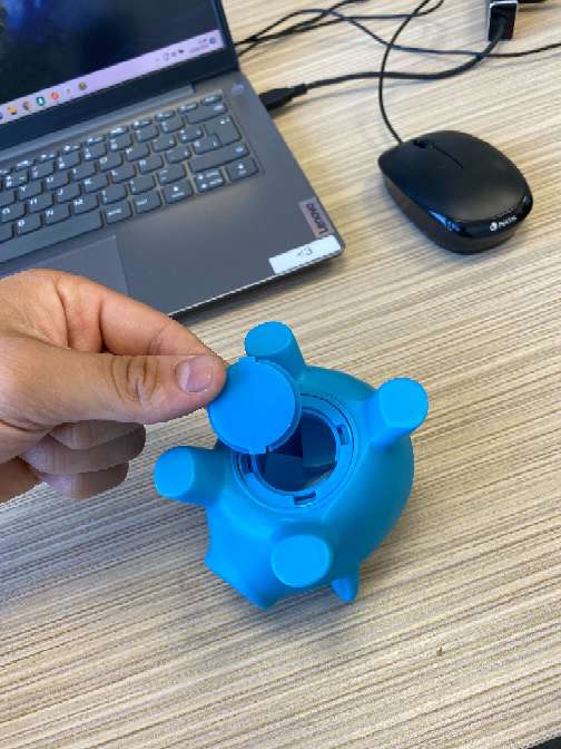 REGALO Porquet hucha volador azul 3