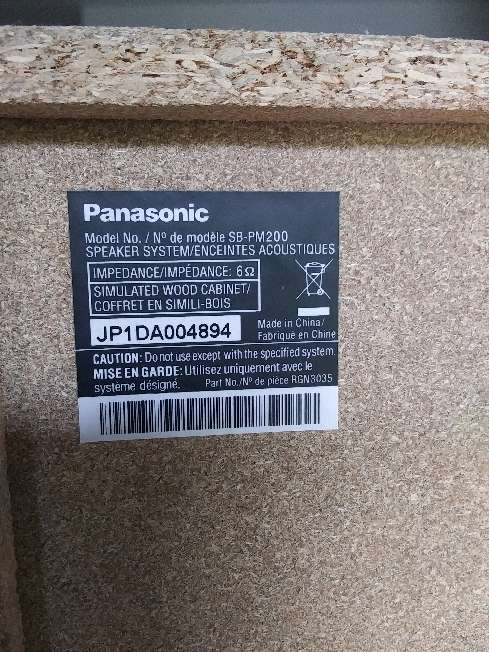 REGALO Altavoces Panasonic antiguos 2