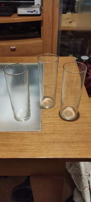 REGALO copas de cerveza y vasos de tubo  2