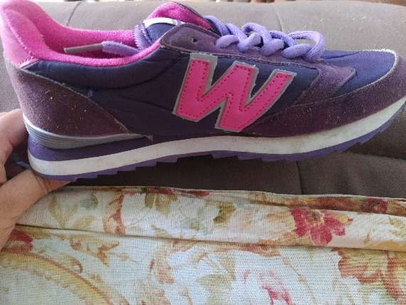 REGALO bambas lila con rosa 1