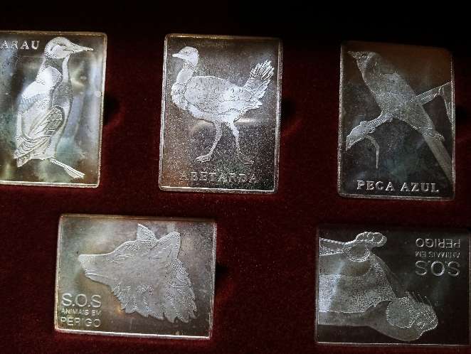 REGALO coleccion medallas de animales en peligro de extincin ya entregado 3