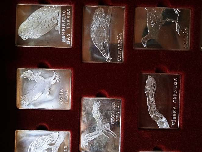 REGALO coleccion medallas de animales en peligro de extincin ya entregado 2