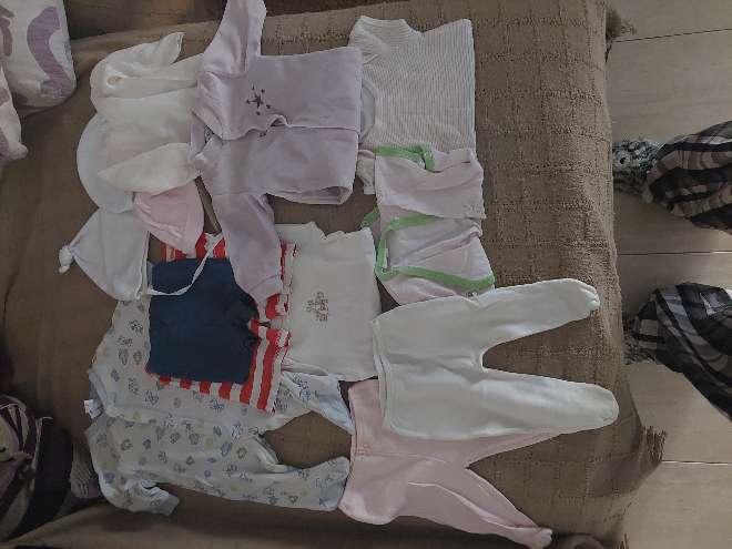 REGALO ropa bebe  0 a 3 mese  4