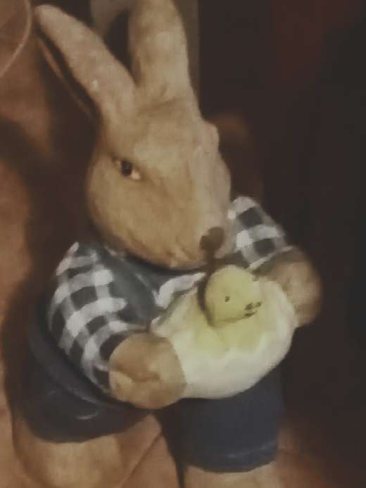 REGALO figura de conejo