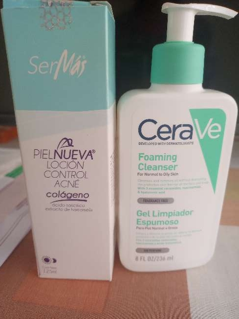 REGALO jabn facial cerave y locin control acne