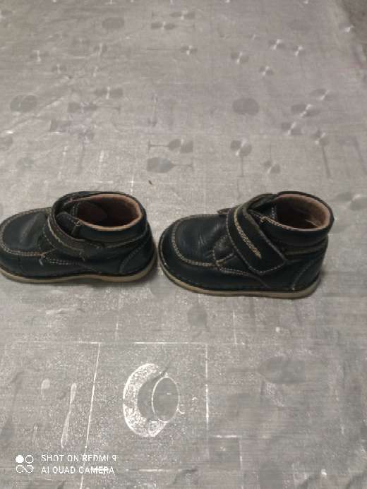 REGALO botas para nio pequeo de piel del nmero 20  4