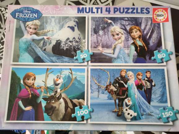 REGALO Puzzles Frozen